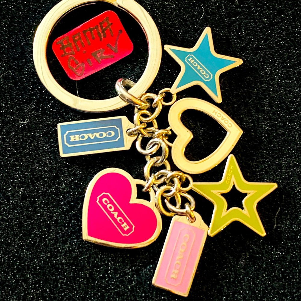 💰Sold💰Coach Charm Keychain/ Bag Charm - Picture 7 of 13